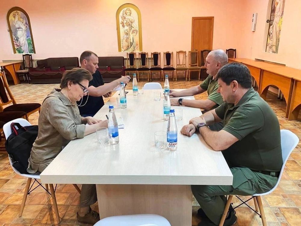 Дмитрий Стешин: Наталья Комарова совершила поездку в Запорожье и Луганскую Народную Республику