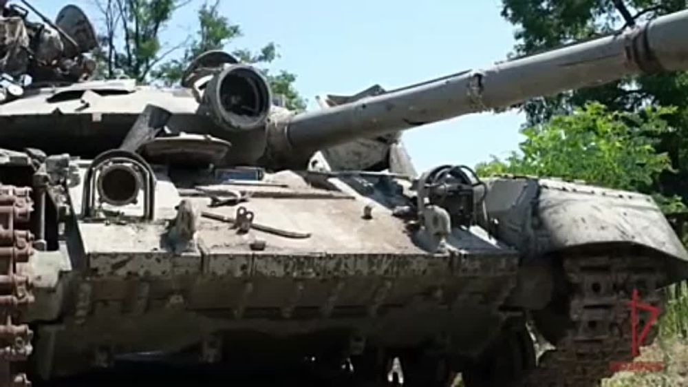 Виталий Киселев: Танк ВСУ с техническими надписями на французском обнаружили в ДНР бойцы Росгвардии