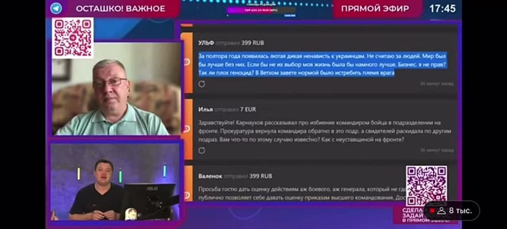 Депутат Андрей Гурулёв:. - Я не думаю, что у нас есть какая-то ненависть к украинцам или вообще к Украине. Ведь ДЕЛО ВООБЩЕ НЕ В ХОХЛАХ На передовой укронацистов иначе, как "немцы" не называют. Может, действительно, дело не в украинцах? @polk105