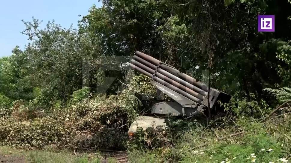 Бойцы ВС РФ уничтожили позиции ВСУ в Красногоровке с помощью «Града»