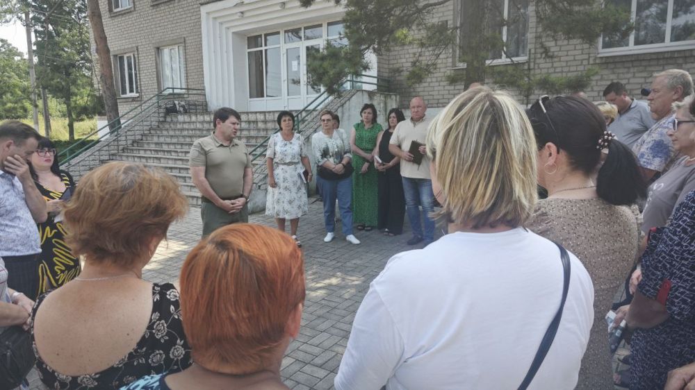 Валентина Харлашка: Приняла участие в сходе главы администрации г. Макеевки