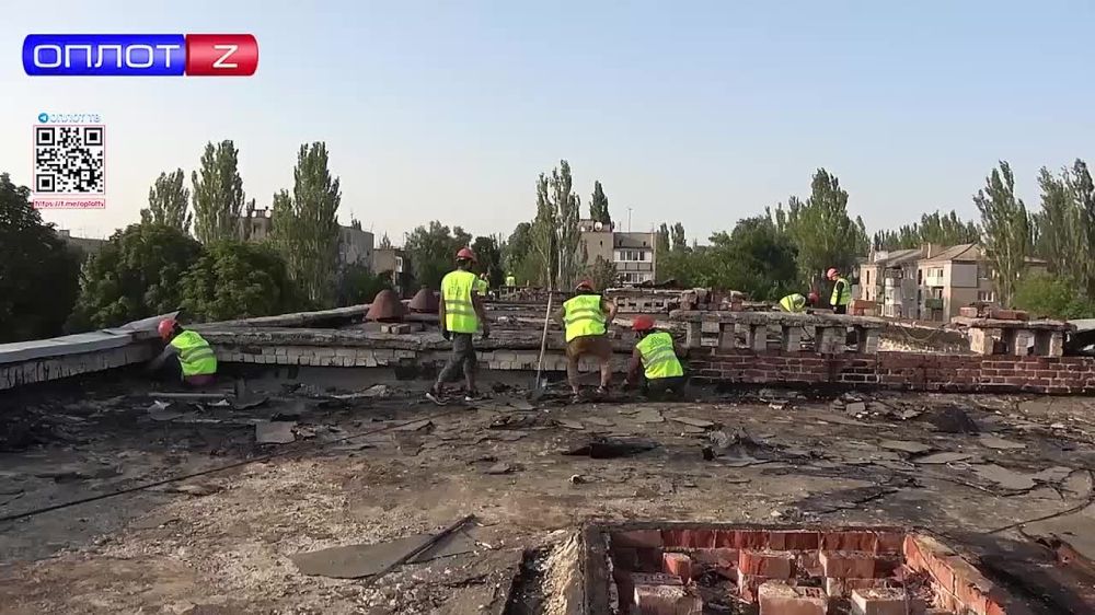 Как идёт восстановление домов в Червоногвардейском районе Макеевки?