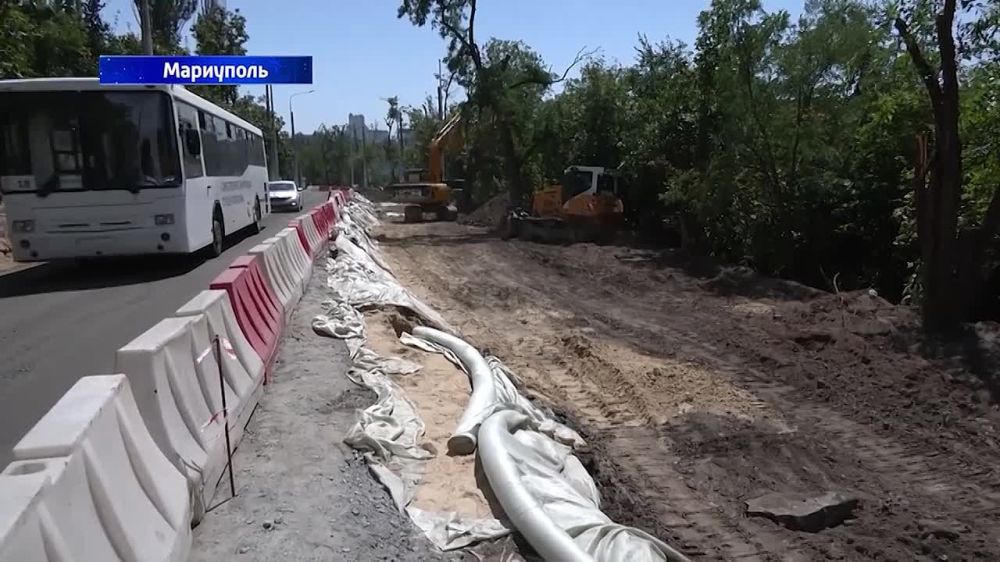 Более 30 километров дорог восстановили в Мариуполе! 01.08.2023