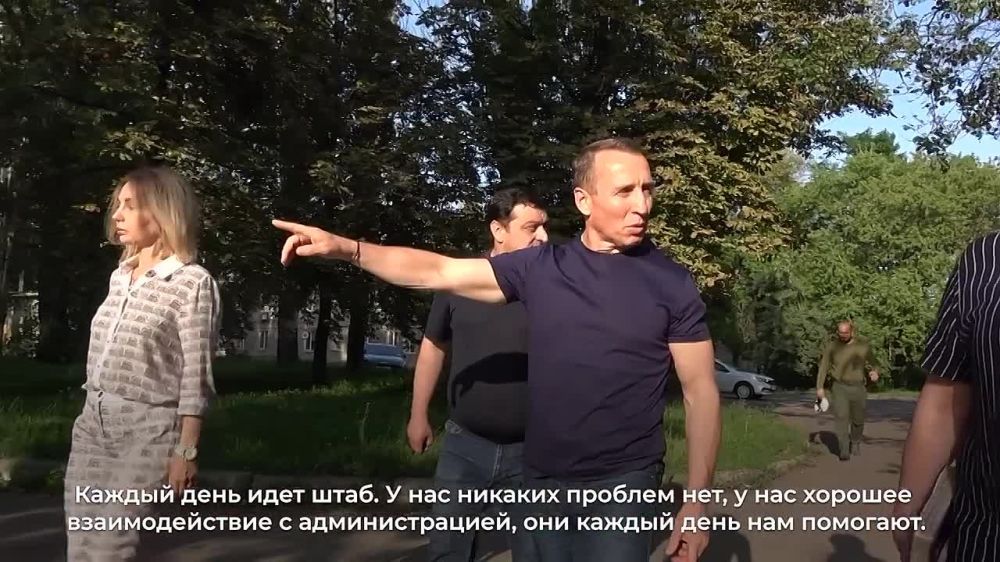 Ольга Колударова: Специалисты Московской области продолжают ремонт одной из школ Макеевки