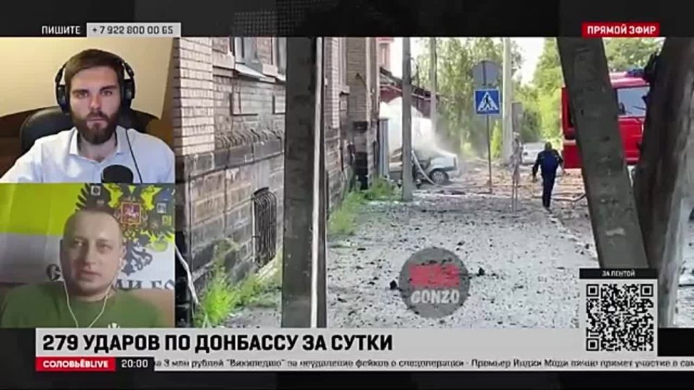 Роман Голованов: Обстрелы ДНР продолжаются - то учащаются, то идут на спад