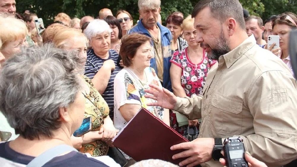 Пушилин указал на ненадлежащее выполнение восстановительных работ в Макеевке после обстрела ВСУ 4 июля 2023 года