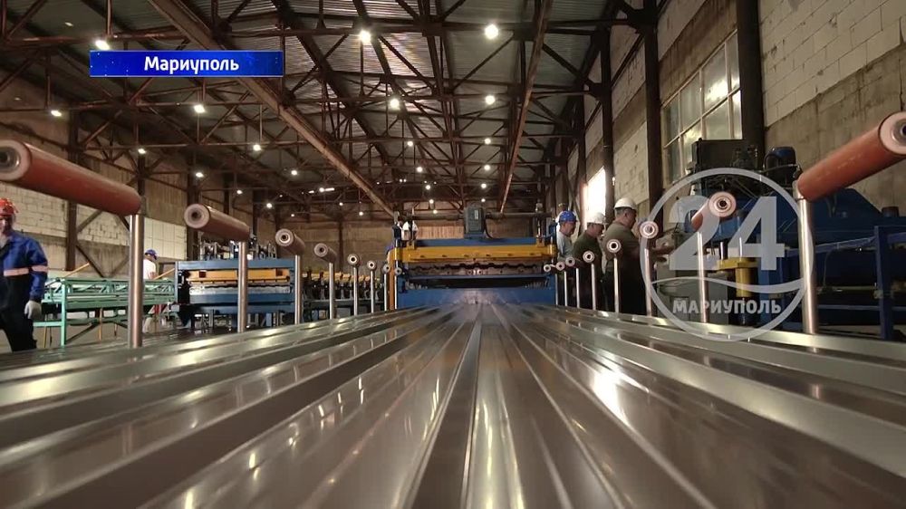 В Мариуполе открыли завод по производству металлоконструкций