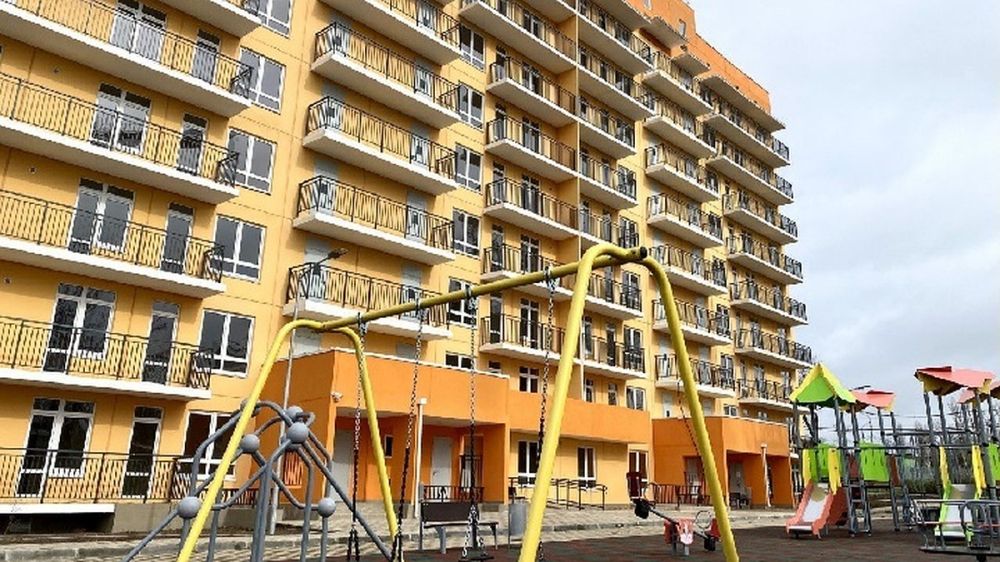 В ДНР новые дома строят с учетом благоустройства прилегающей территории