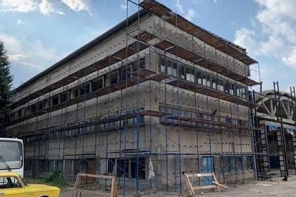 Ленинградская область завершила работы по устройству железобетонных фундаментов ангара ТТУ в Енакиево