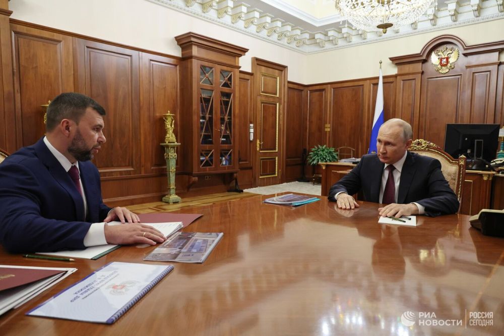Спецоперация, 24 августа: Пушилин сообщил Путину о ситуации в ДНР