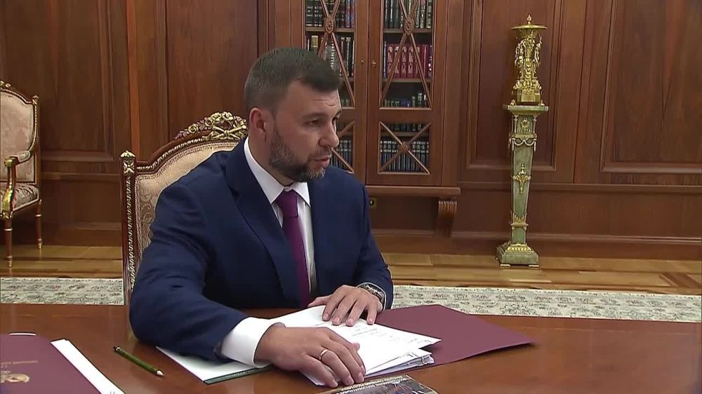 Врио Главы ДНР Денис Пушилин на встрече в Президентом Владимиром Путиным рассказал, что гибель Евгения Пригожина восприняли с тревогой и большим сопереживанием