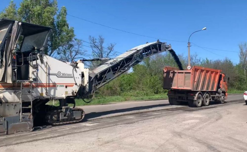 В Республике отмечаются высокие темпы ремонта дорог