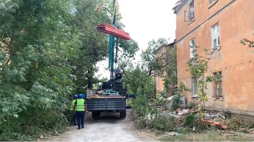 Николай Циганов о работах по восстановлению объектов Макеевки