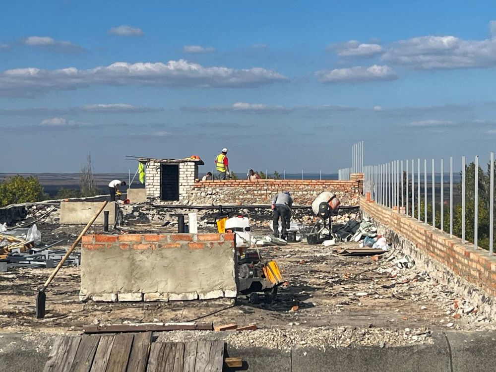 Сергей Ермаков: Проверил ход ремонта Амбулатории №3 Министерства здравоохранения ДНР «Центра первичной медико-санитарной помощи г. Снежное»