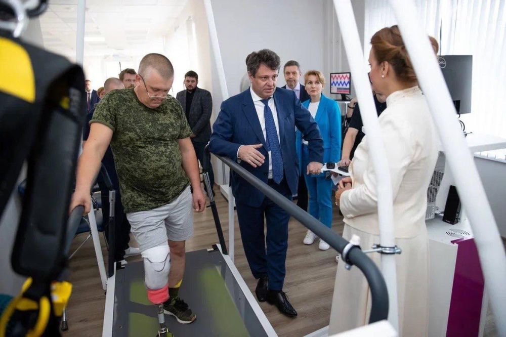 Ветераны СВО с инвалидностью из ДНР, получившие высокотехнологичные протезы, проходят комплексную реабилитацию во ФГУП ЦИТО Минпромторга России