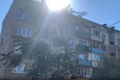 Работают подрядчики из Московской области: В Макеевке продолжают восстанавливать дома после обстрела ВСУ 4 июля 2023 года