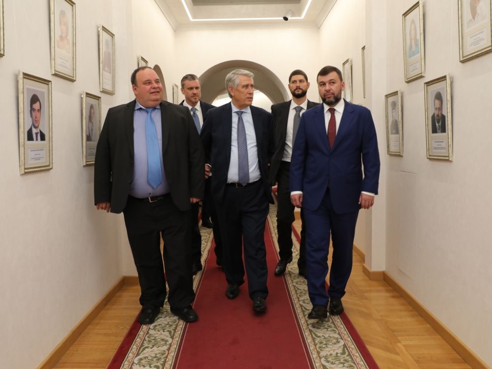 Денис Пушилин посетил Финансовый университет при Правительстве Российской Федерации