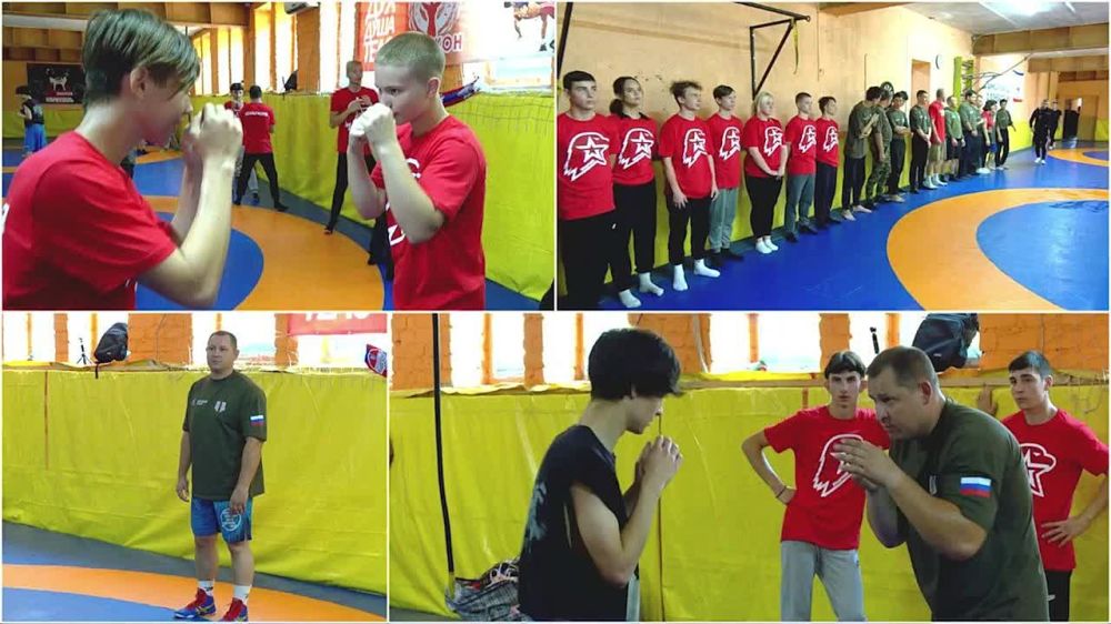 Кандидат в мастера спорта по рукопашному бою Вячеслав Вороневич поделился опытом с мариупольскими спортсменами