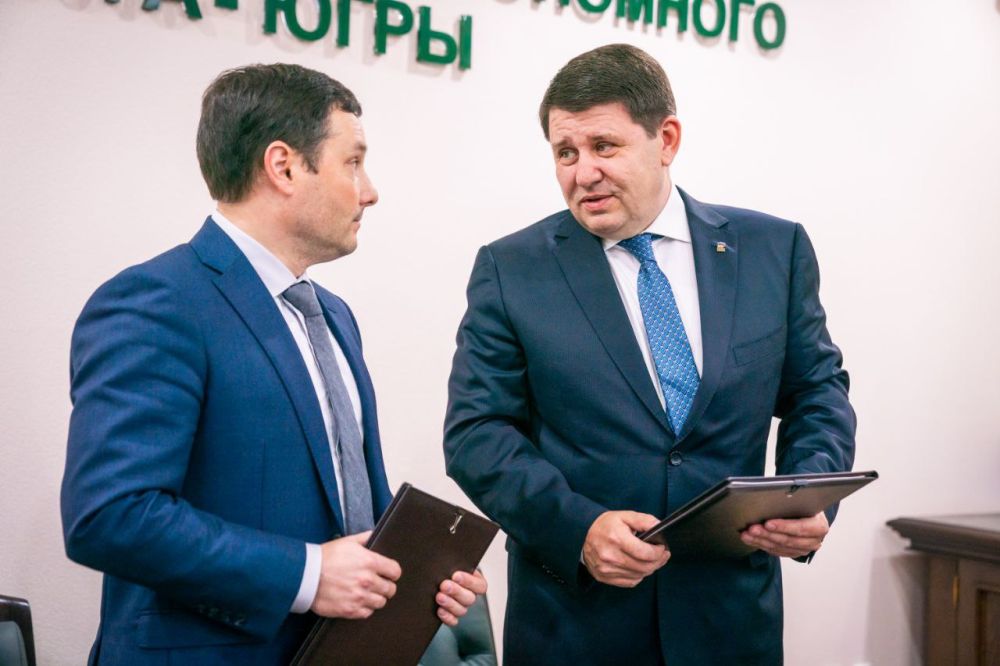 Владислав Ключаров: В ходе встречи с первым заместителем губернатора Югры Алексем Шипиловым подписали план мероприятий по развитию экосистемы молодежной политики в Макеевке