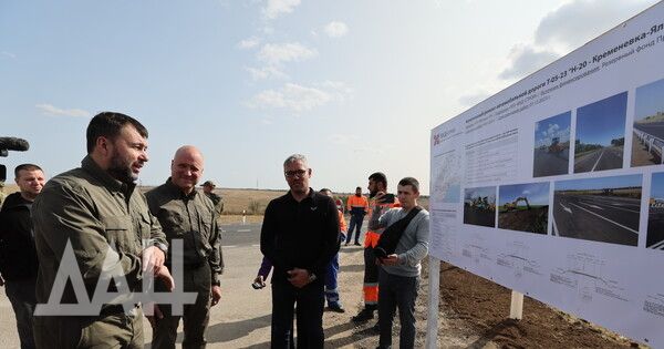 Володарском районе после капремонта открыли автодорогу с выходом на Азовское побережье и Крым