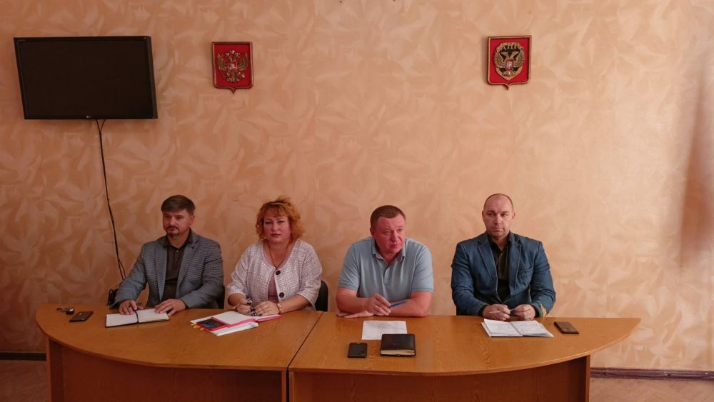 Прошло еженедельное аппаратное совещание