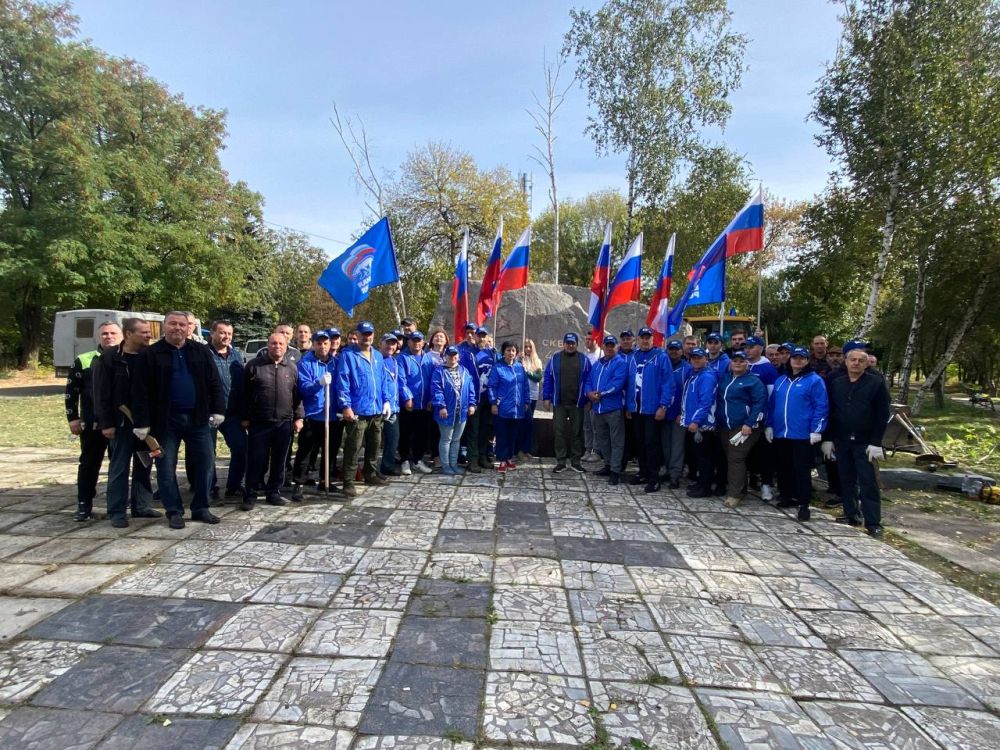 Работаем братья!. Ко Дню Рождения Президента, Всероссийская политическая партия «Единая Россия» организовала эстафету добрых дел. Партия поздравляет Владимира Путина не словом, а делом