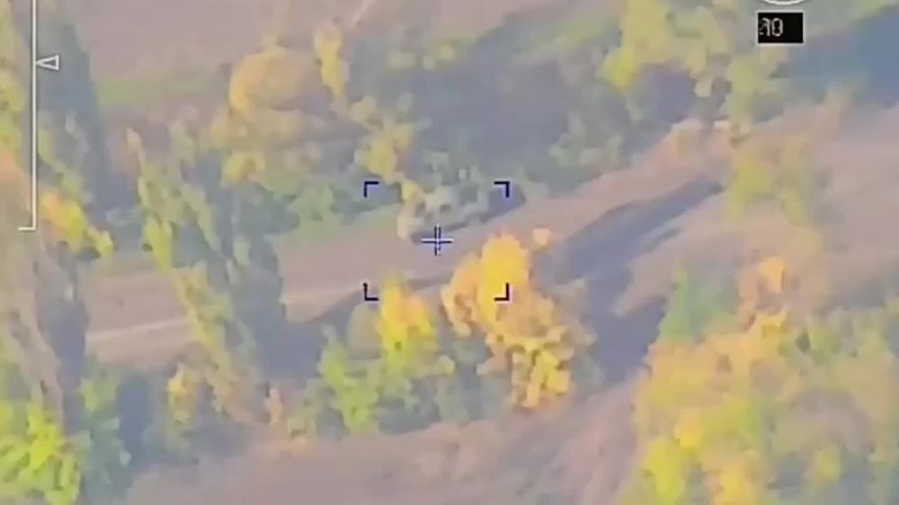 Военнослужащие разведывательного подразделения «Южной» группировки войск уничтожили пикап 80 одшбр ВСУ на Соледаро-Артёмовском направлении в зоне проведения СВО