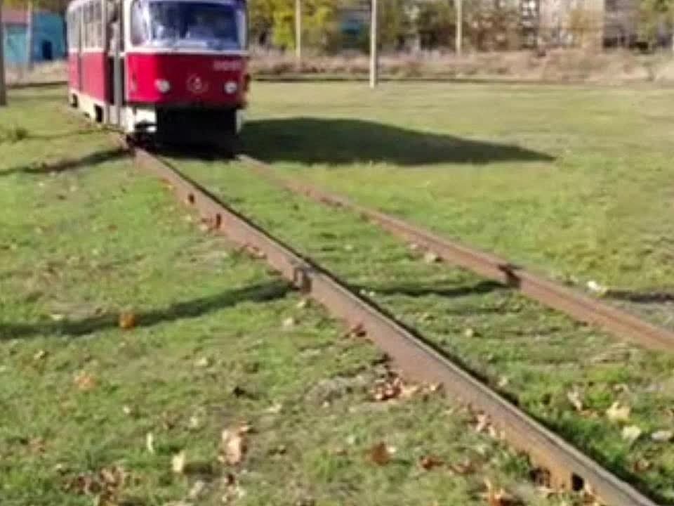 В Горловке на линию вышел трамвай, полученный при содействии Министерства транспорта ДНР