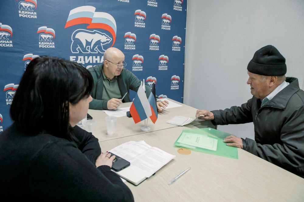 Олег Моргун: Провел очередной личный прием граждан