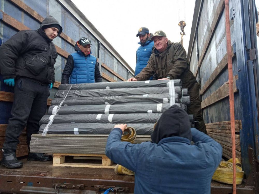 Игорь Кастюкевич: В Херсонской области встретили гуманитарную помощь, которую «Единая Россия» одновременно по всей стране отправила в день съезда партии в новые регионы