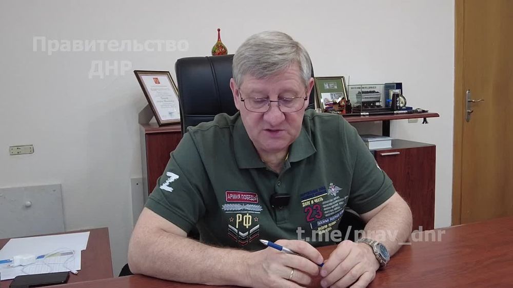 Дмитрий Шевченко: Первый заместитель Председателя Правительства Андрей Чертков о ситуации в Республике и в Ясиноватой в частности на сегодняшний день