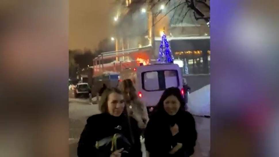 В Белгороде из-за пожара в ресторане эвакуировали 40 человек