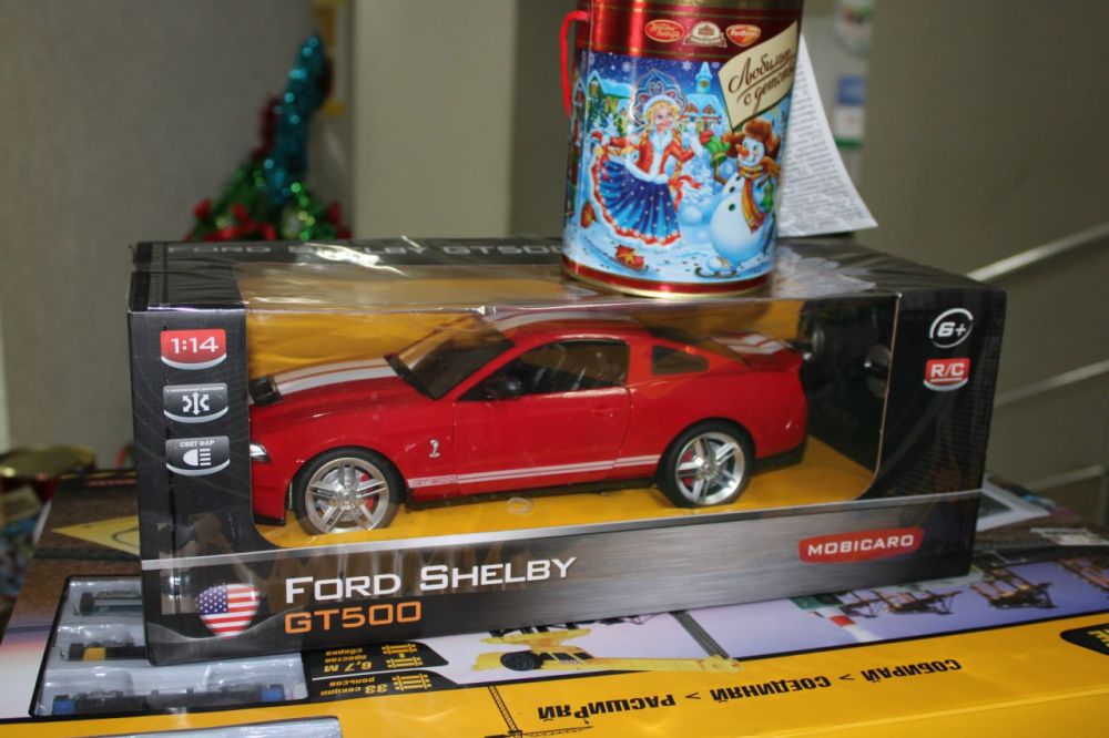 Юным горловчанам вручили подарки от Секретаря Генерального совета Единой России Андрея Турчака в рамках акции «Елка желаний»