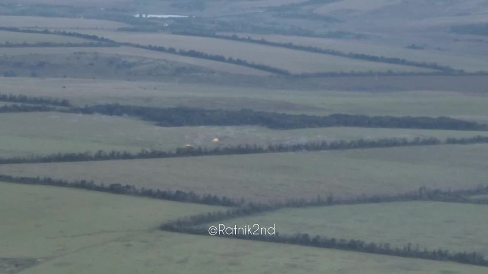 Михаил Андроник: Прилёт кассетного боеприпаса по посадкам, занятым ВСУ. Осень 2023