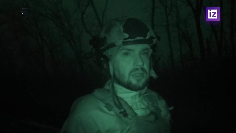 «Известия» показали кадры работы бойцов ВС РФ по позициям ВСУ под Клещеевкой