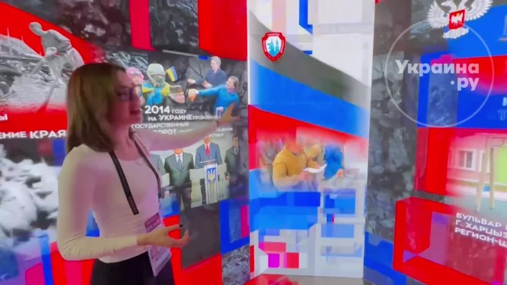 «Как говорит Владимир Путин – историческая правота на нашей стороне!» — Елена Остроух, координатор экспозиции ДНР на выставке «Россия» на ВДНХ