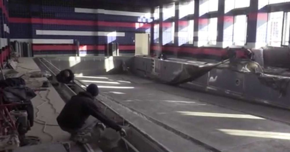 Строительство филиала Нахимовского училища завершается в Мариуполе