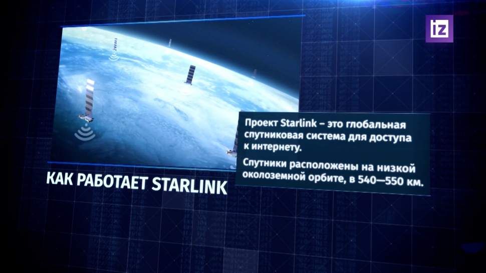 ���� ������ �� ���������� ������ � ������� �� ������� ���������� Starlink