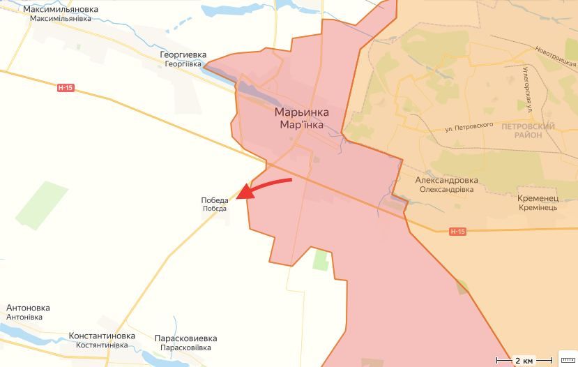 УкроСМИ пишут о продвижении ВС РФ на южно-донецком направлении