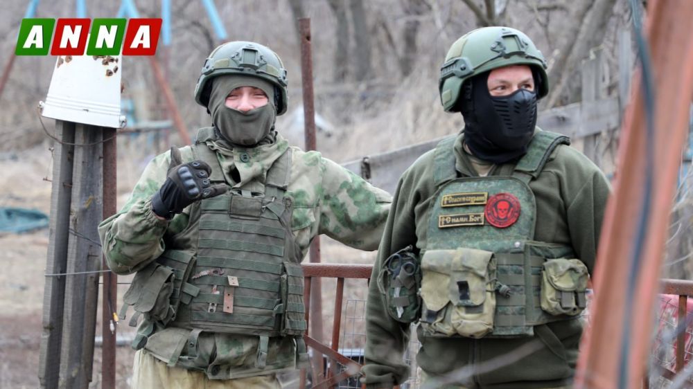 Бойцы бригады «Невский» под Артемовском