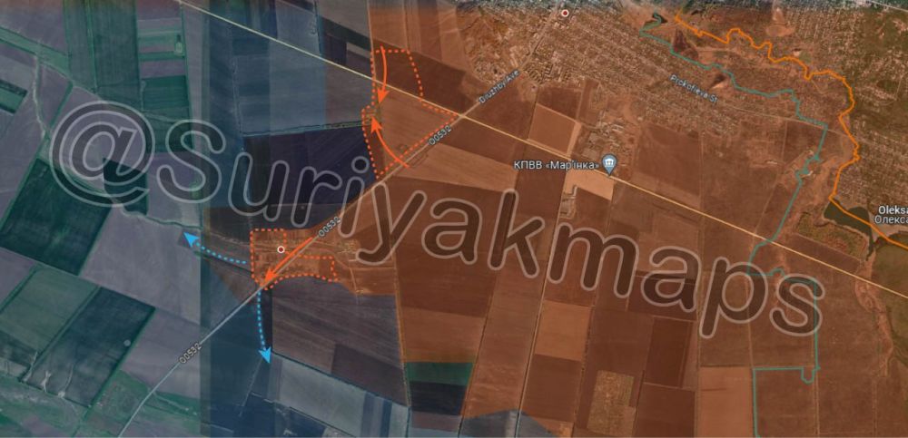 Борис Рожин: 1. Продвижение к югу от Марьинки за последние 2 суток. Занятие Победы и опорников к северу от нее