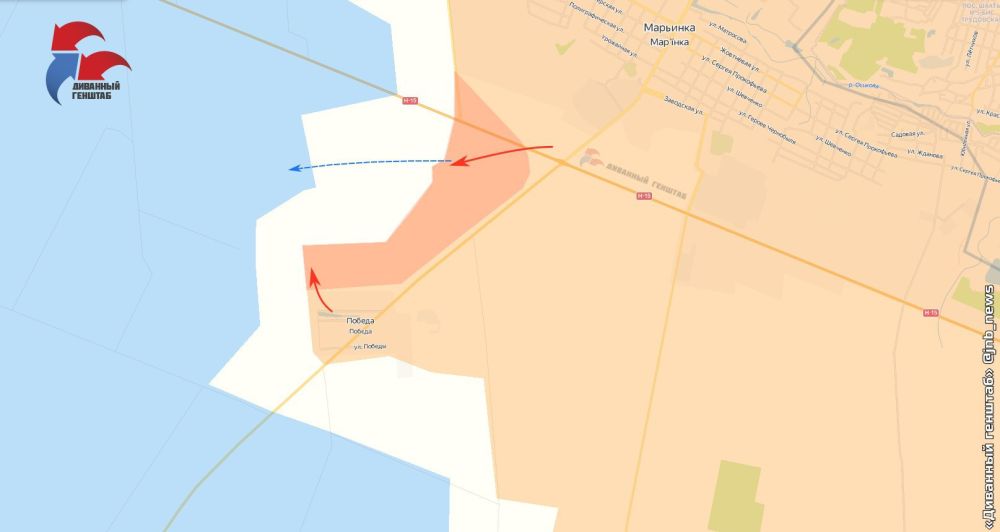 Борис Рожин: Сообщают, что наши войска продвинулись между Марьинкой и занятым поселком Победа