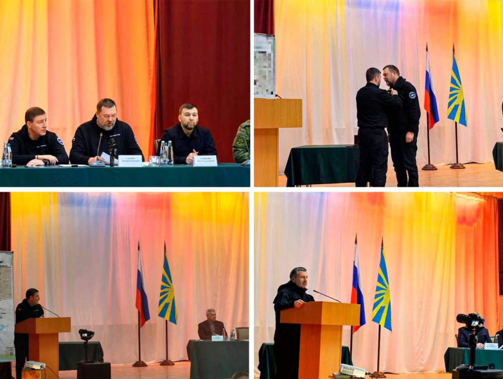 В Ростове прошла встреча «Единой России» и бойцов бригады беспилотной авиации ГРОМ «Каскад» — Героям были вручены заслуженные медали