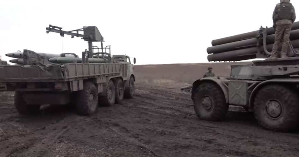 Расчеты "Урагана" разгромили боевиков ВСУ на границе ДНР и Запорожья