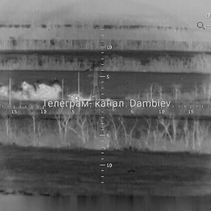 Момент уничтожения третьего танка Abrams на Авдеевском направлении