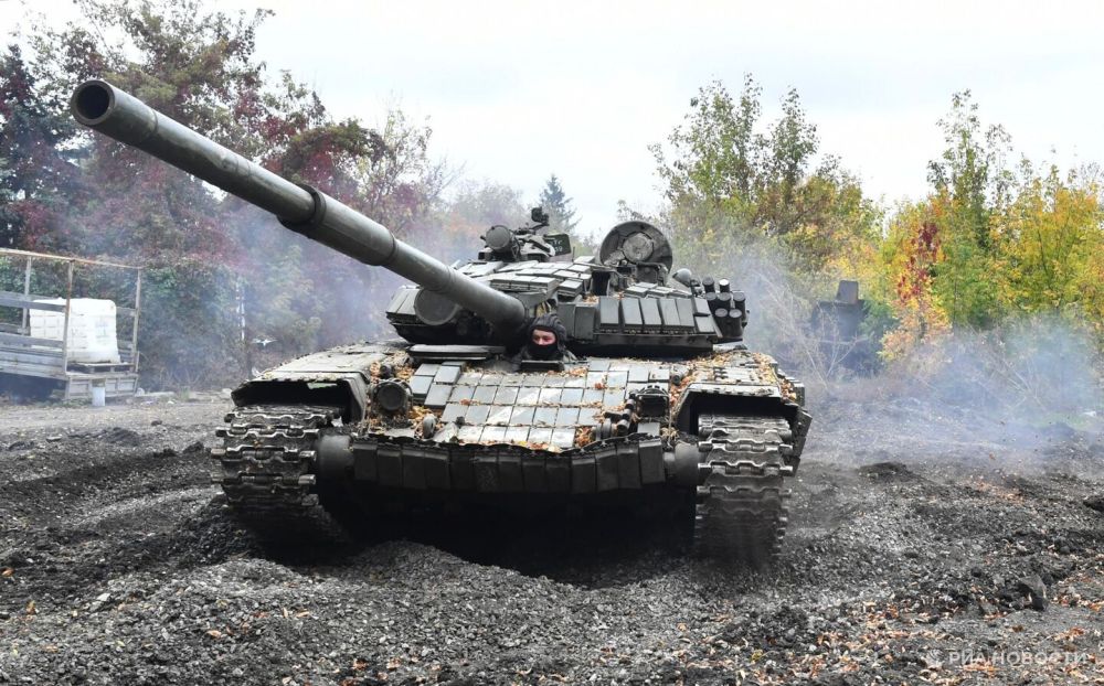 ���������� ���� �-72�3 � ������� �������� ��������� ������������ Abrams ���