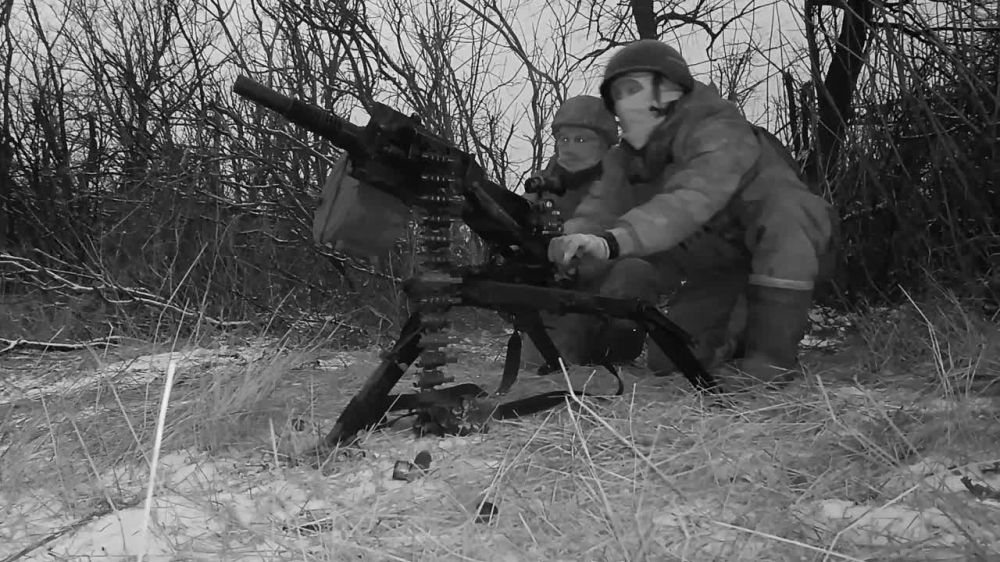 Андрей Марочко: Расчет АГС-17 Тульского гвардейского воздушно-десантного соединения поразил несколько групп ВФУ к северу от Соледара