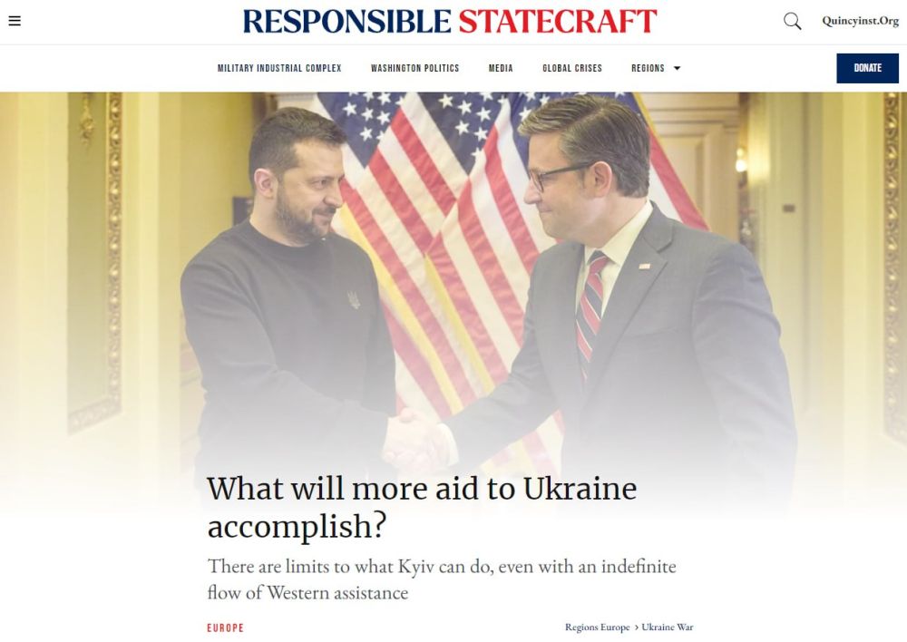 Responsible Statecraft: ���� ������� ����, ��� ����� ������� ����, ���� �������� �� �������������� ����� �������� ������