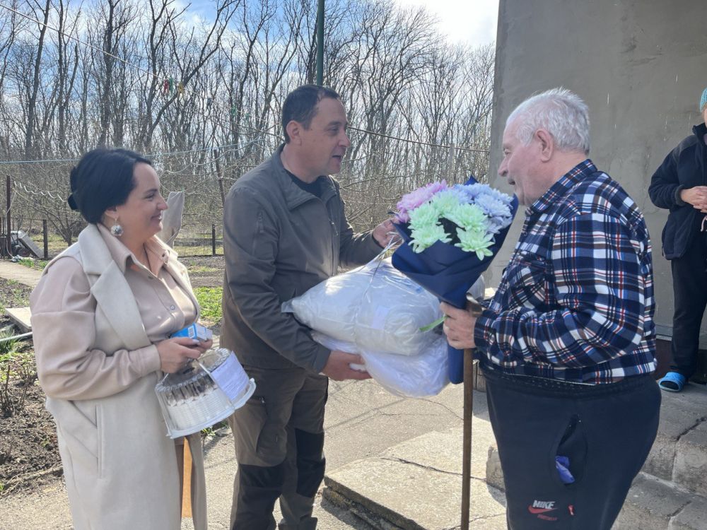 Константин Зинченко: Сегодня ветеран Великой Отечественной войны Степан Степанович Плахтий отмечает 97-летие!