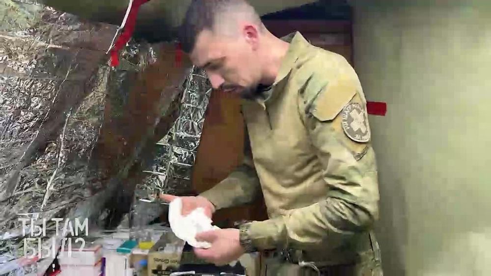 Павел Кукушкин: Рабочие будни медика. Ранений нет, и позывной «Якорь» занимается «плановой» профилактикой болей в спине